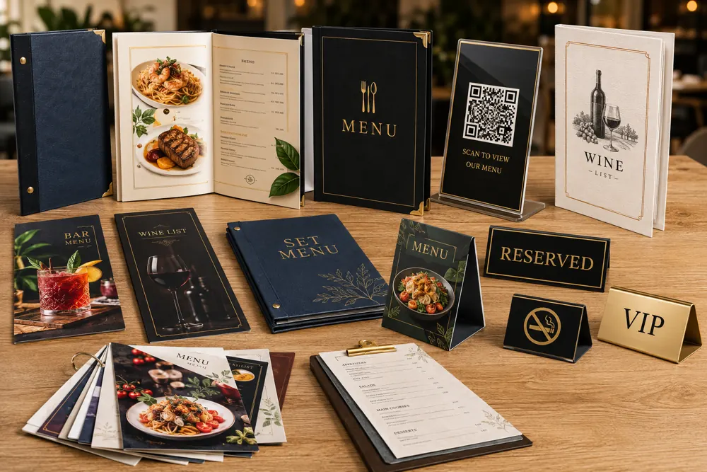 Printing for Restaurants & Cafés in Torrevieja